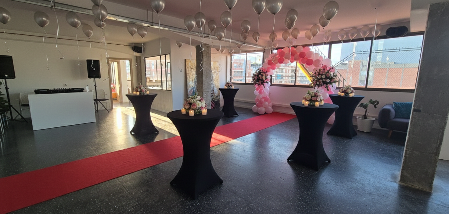 Celebración privada en el Private Lounge